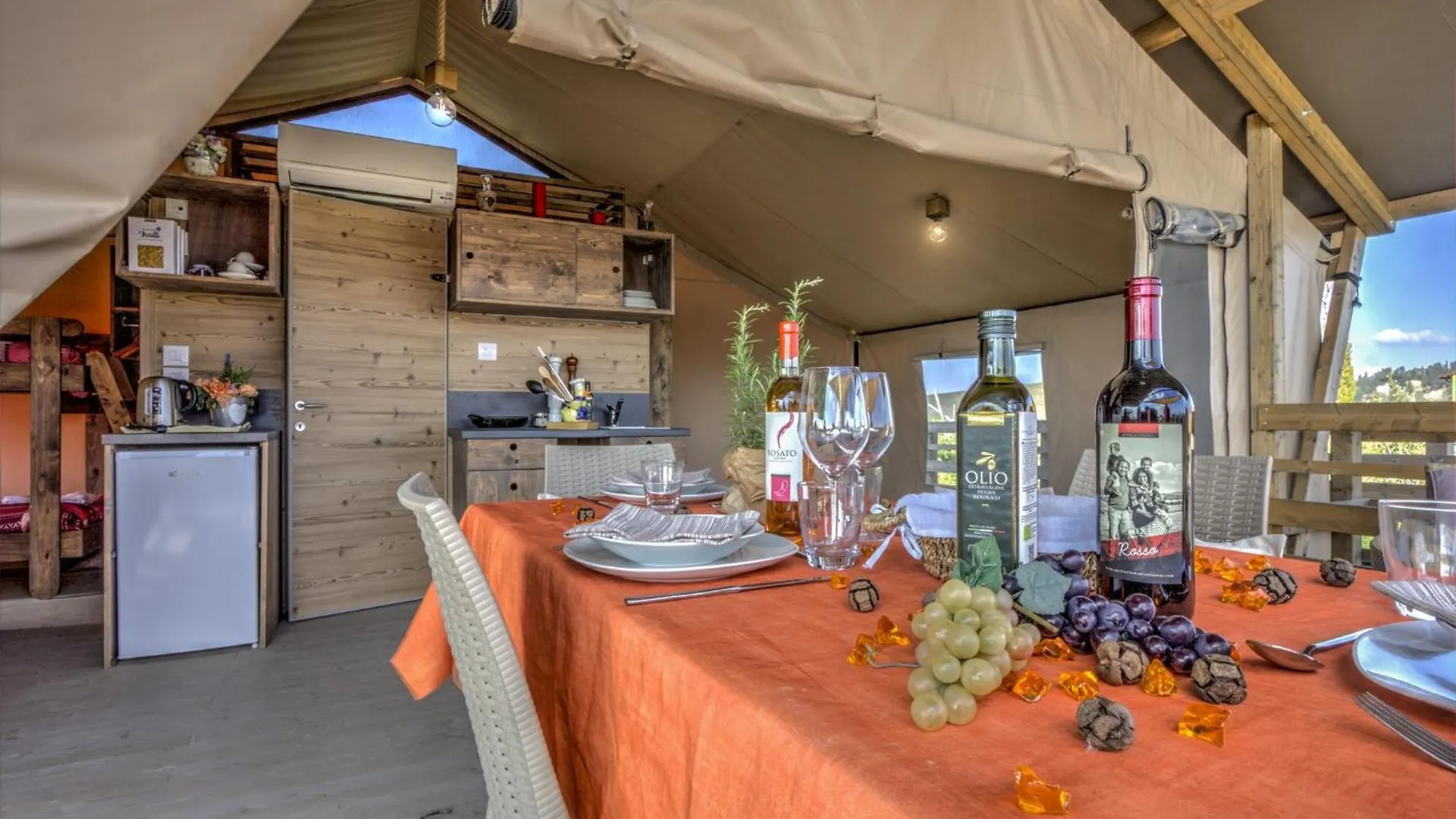 Glamping Diacceroni Hotel Villamagna  Luxe tent